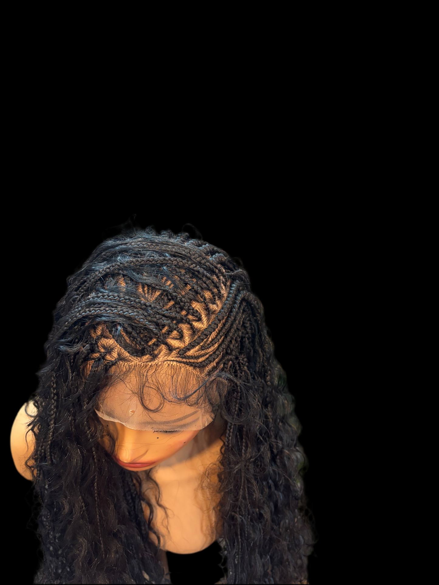Fulani Braided 360 Wig