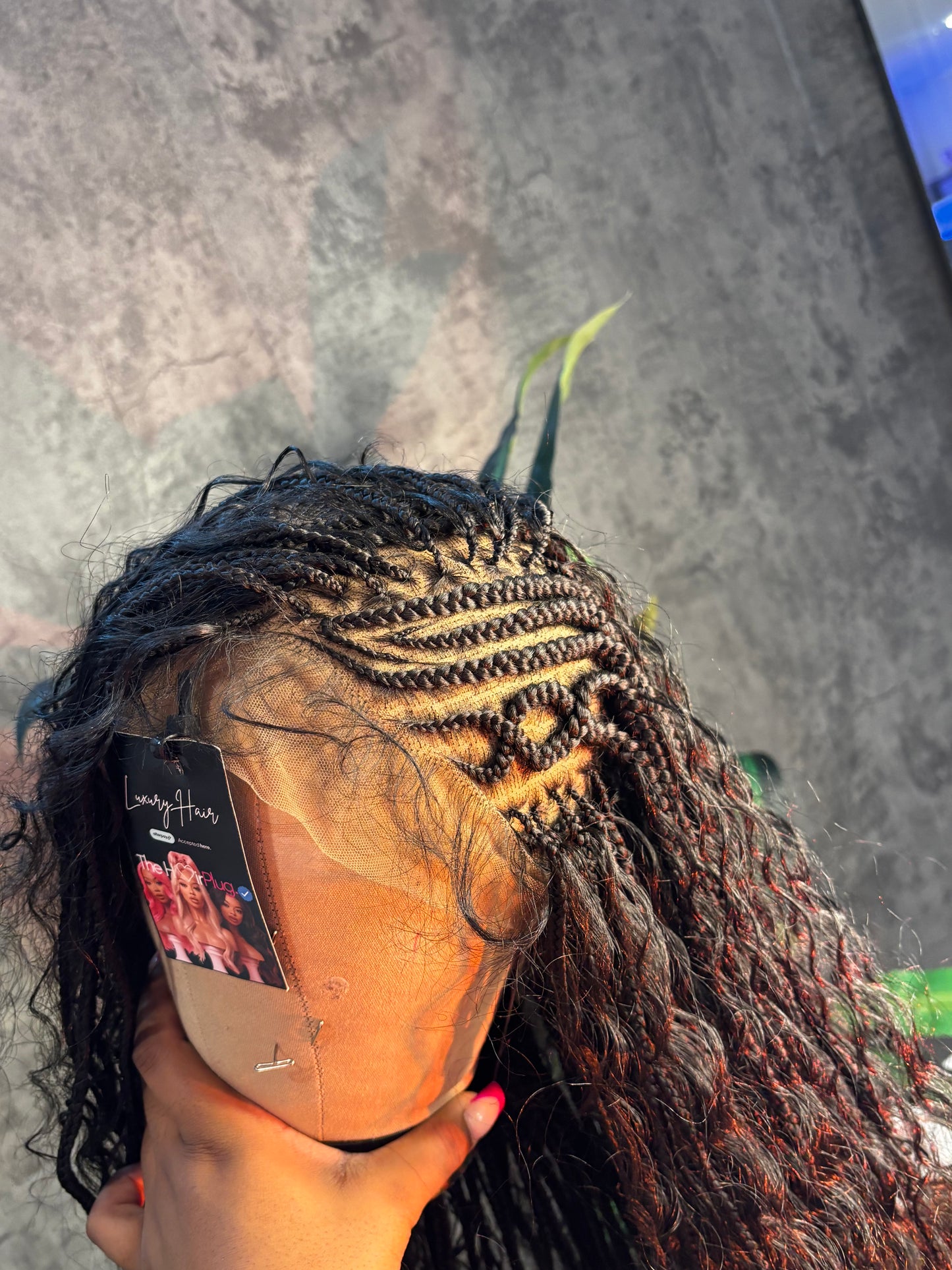 Fulani Braided 360 Wig