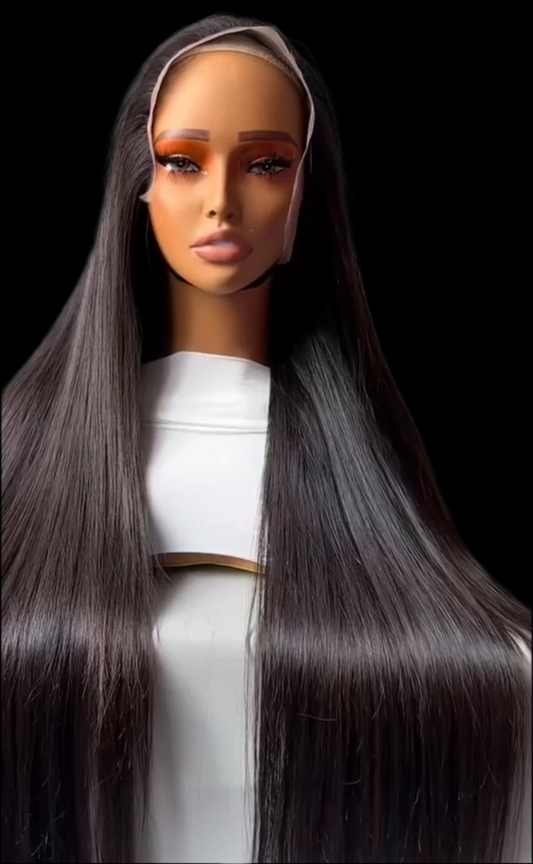 4x4HD 200% Raw Straight Wig