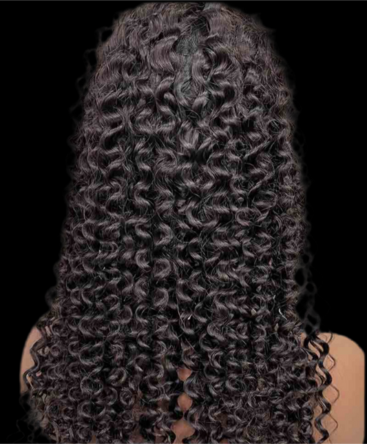 4x4HD 200% Virgin Normal Curly Wig